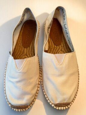 Viscata Barceloneta Canvas Espadrille Flats Size 41 US 10